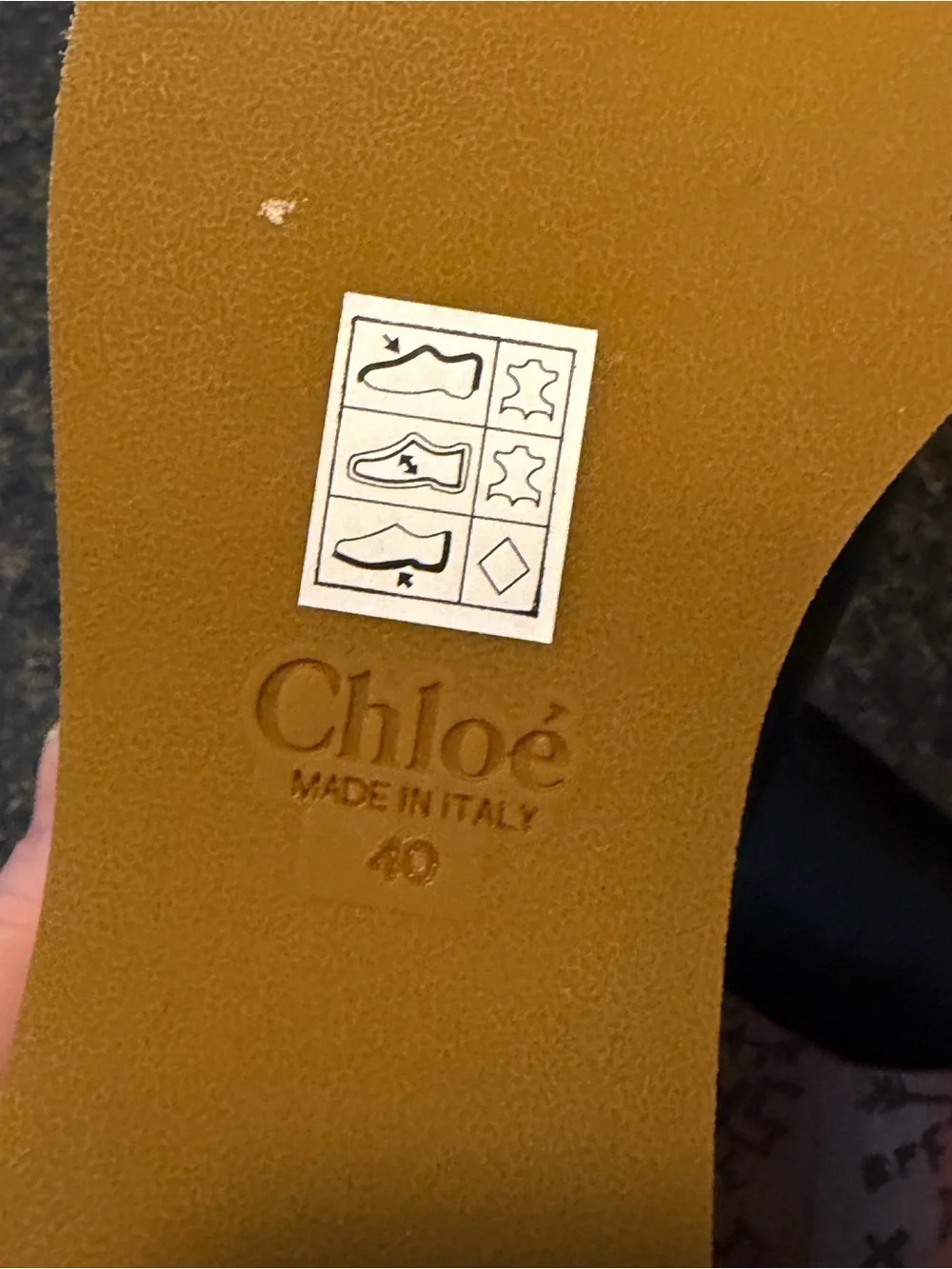 NWT CHLOE Maxime Platform Slingback Sandal Size 10